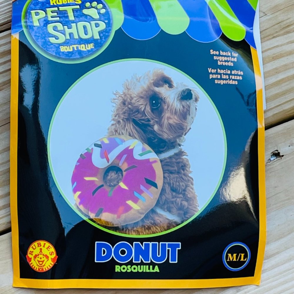 🍩 NWT- Pet Costume- Donut Bag